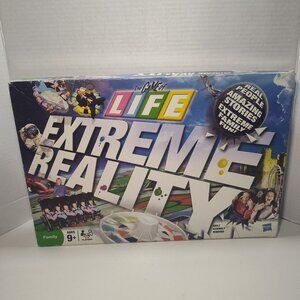 The Game of Life Extreme Reality Board Game Hasbro 2009 Family Game Repackaged